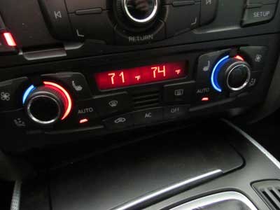 Audi OEM A4 B8 Climate Controller AC Heater Temperature Control Unit Display Panel 8T1820043AC 08 09 10 11 12 13 S5 A5 Q5
